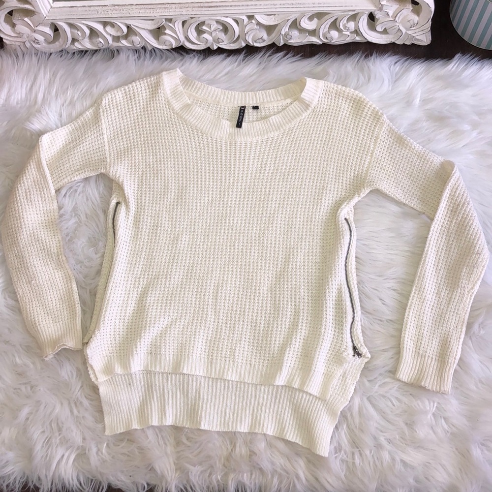White sweater